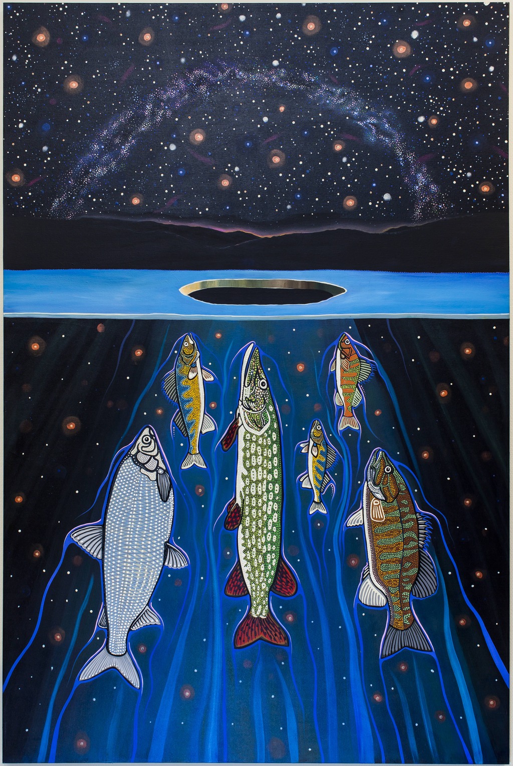 Description of The Fish are Fasting follows